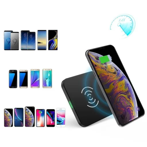 Choetech Qi 10W Vezeték nélküli töltő fekete (T511-S) - 3