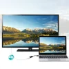 Choetech Egyirányú kábel adapter USB Type-C - Thunderbolt 3 (kimenet) - HDMI 2.0 4K@60Hz (aljzat) fekete (HUB-H04BK) - 3