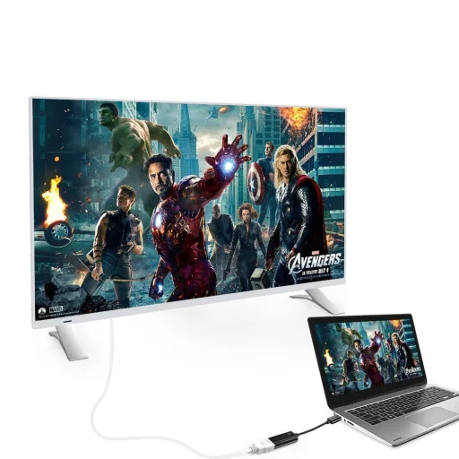Choetech Egyirányú kábel adapter USB Type-C - Thunderbolt 3 (kimenet) - HDMI 2.0 4K@60Hz (aljzat) fekete (HUB-H04BK) - 8