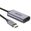 Choetech Egyirányú kábel adapter HUB USB Type C - HDMI 4K 60Hz szürke (HUB-H10) - 3
