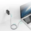 Choetech USB Type C - USB Type C kábel 5A 100W PD 480Mbps 1.8m szürke (XCC-1002-GY) - 7