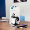 Choetech MFI Vezeték nélküli Qi töltő 4in1 Okostelefon / Apple Watch / AirPods 10W fekete (T316) thumbnail