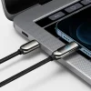 Baseus USB Type C - Lightning kábel 20W PD kijelzővel 1m fekete (CATLSK-01) thumbnail