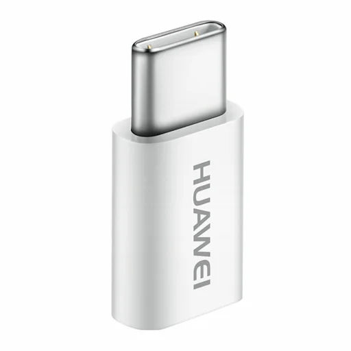 Huawei AP52 Micro USB - USB Type-C Adapter 5V / 2A fehér - 4