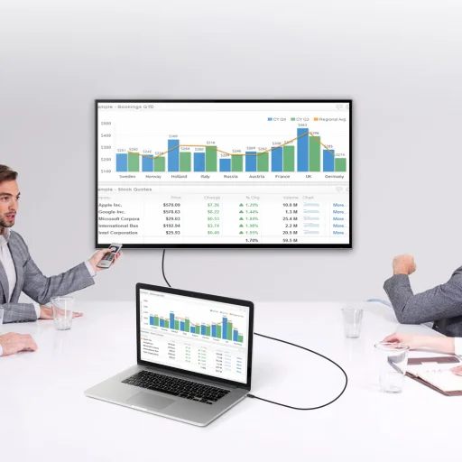 Choetech Egyirányú adapter kábel USB Type-C - HDMI 2.0 4K 60Hz 1.8m fekete (CH0019) - 6