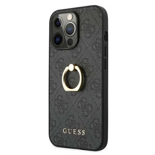 iPhone 13 Pro Guess 4G Ring tok szürke (GUHCP13L4GMRGR) - 2