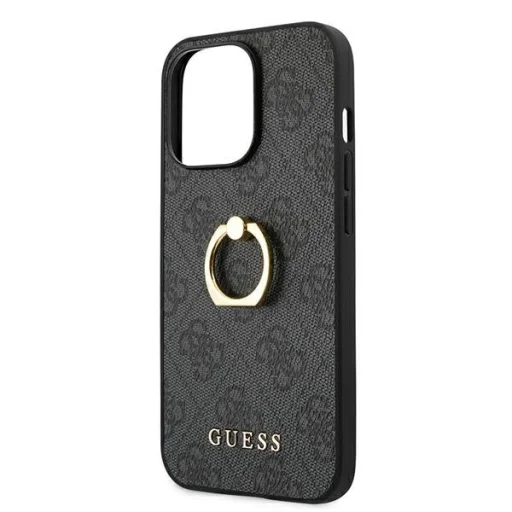 iPhone 13 Pro Guess 4G Ring tok szürke (GUHCP13L4GMRGR) - 3