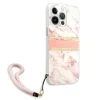 iPhone 13 Pro Max Guess TPU Marble Stripe tok rózsaszín (GUHCP13XKMABPI) thumbnail