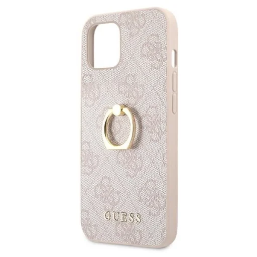 iPhone 13 mini Guess 4G Ring tok pink (GUHCP13S4GMRPI) - 4