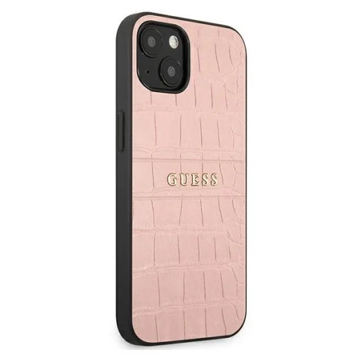 iPhone 13 mini Guess GUHCP13SPCRBPI Croco tok pink - 6