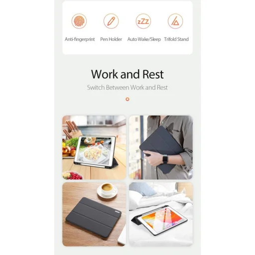 iPad 7 10.2'' 2019/2020/2021 Dux Ducis Domo tok kék - 17