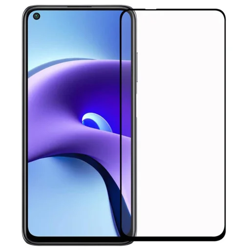 Xiaomi Redmi Note 9T 5G 5D Full Glue kijelzővédő üvegfólia fekete - 1