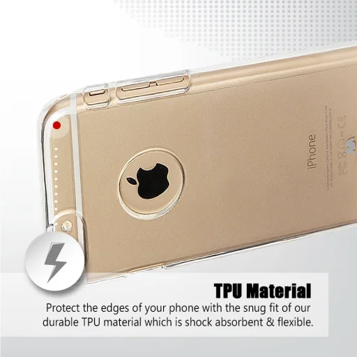 iPhone 6 / 6s Mercury Jelly szilikon tok átlátszó - 5