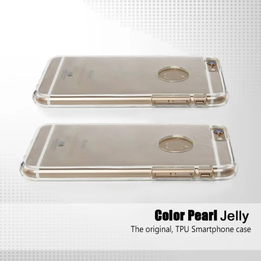 iPhone 6 / 6s Mercury Jelly szilikon tok átlátszó - 6