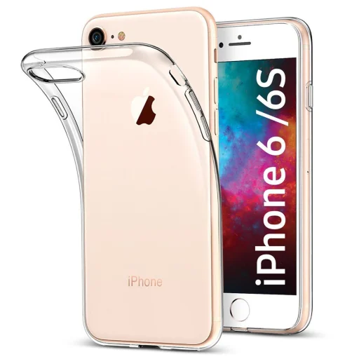 iPhone 6 / 6s Mercury Jelly szilikon tok átlátszó - 1