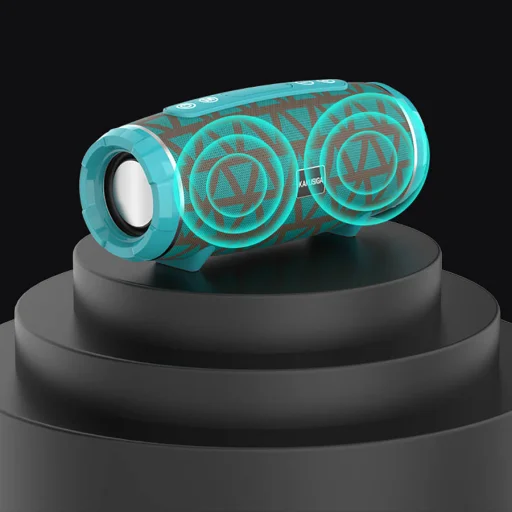 Bluetooth 5.0 KAKU Sports Bluetooth hangszóró (KSC-600) türkiz - zöld - 5