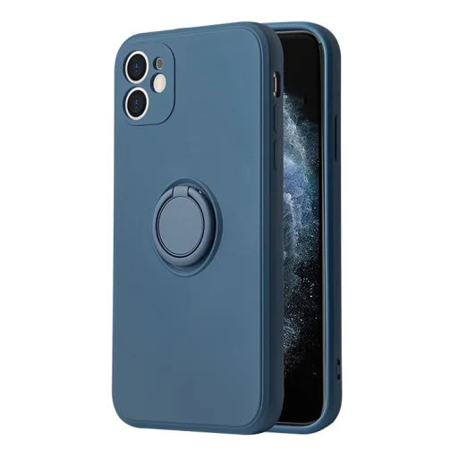 iPhone 11 Pro Vennus Silicone Ring tok kék - 9