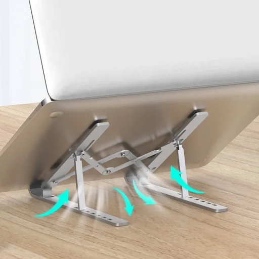 KAKU Laptop / Tablet állvány ezüst - 8