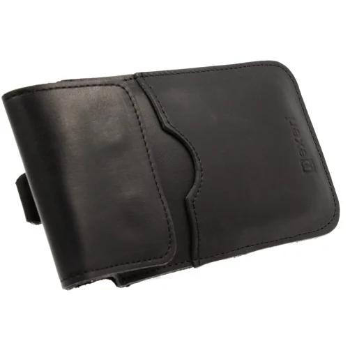 iPhone 13/13 Pro / 12/12 Pro Nexeri Flap bőr tok övhöz fekete - 6