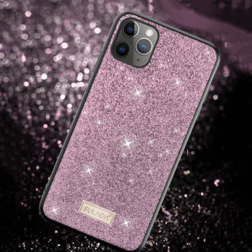 iPhone 13 Mini Sulada Dazzling Glitter tok pink - 4