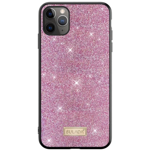 iPhone 13 Mini Sulada Dazzling Glitter tok pink - 1