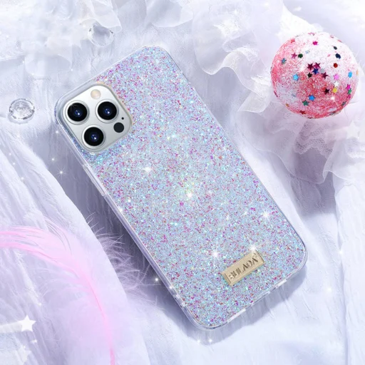 iPhone 11 Pro Sulada Luminous Glitter tok pink - 3