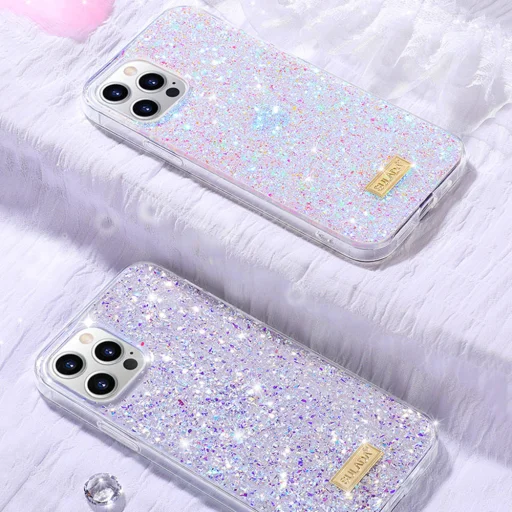iPhone 11 Pro Sulada Luminous Glitter tok pink - 5
