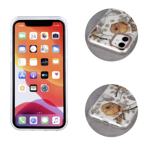 Samsung A21S Ultra Trendy tok rózsa mintával - 3