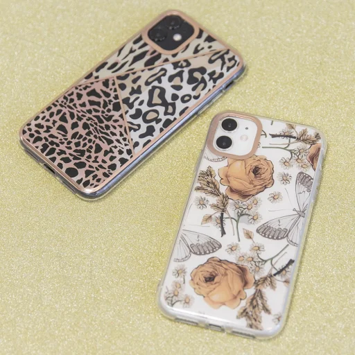 Samsung A21S Ultra Trendy tok rózsa mintával - 4