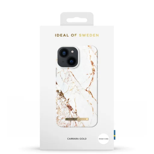 iPhone 13 mini iDeal Of Sweden tok Carrara Gold - 5