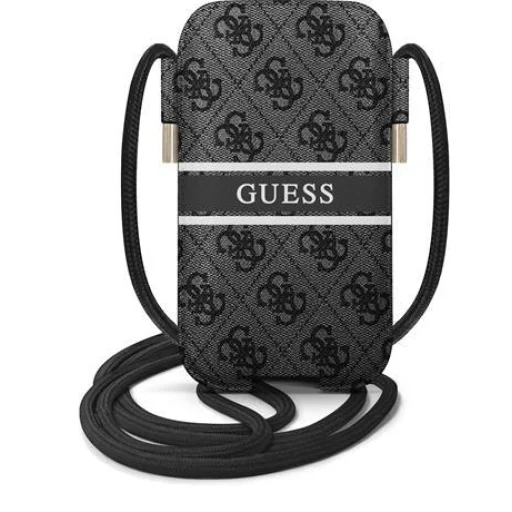 Guess PU 4G Stripe telefontartó L szürke (GUPHL4GDGR) - 1