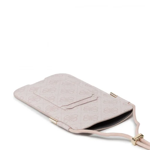 Guess PU 4G Stripe telefontartó L rózsaszín (GUPHL4GDPI) - 2