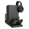 iPega XBX013 Multifunkciós Xbox töltő állomás fekete thumbnail