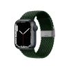 Apple Watch 38/40/41 mm Crong Wave Band Fonott szíj zöld thumbnail