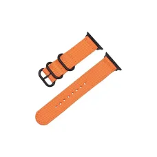 Apple Watch 38/40/41 mm szőtt műanyag szíj narancs