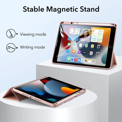 iPad 10.2 2019 / 2020 / 2021 ESR Rebound Hybrid tok Frosted Pink - 4