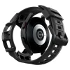 Samsung Galaxy Watch 4 Classic 46 mm Spigen Rugged Armor Pro szíj és tok matt fekete thumbnail
