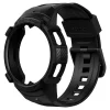 Samsung Galaxy Watch 4 Classic 46 mm Spigen Rugged Armor Pro szíj és tok matt fekete thumbnail