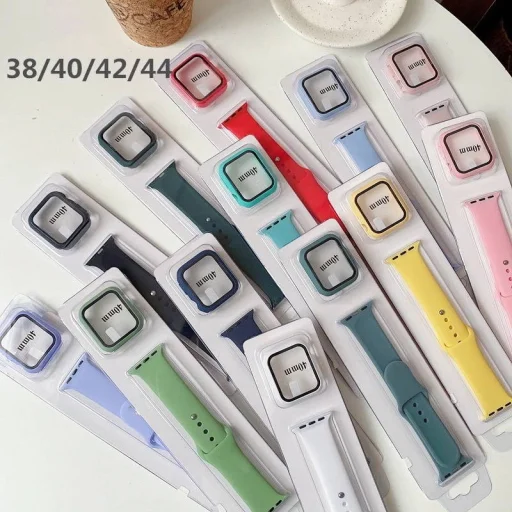 Apple Watch 38/40/41 mm Óraszíj és tok sötétkék - 10