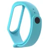 Xiaomi Mi Smart Band 3 / 4 Szilikon óraszíj világoskék thumbnail