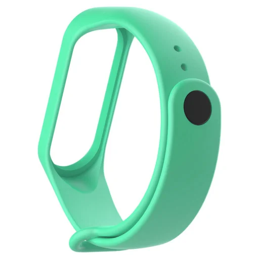 Xiaomi Mi Smart Band 3 / 4 Szilikon óraszíj menta - 2