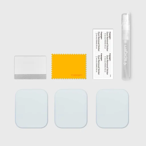 Apple Watch 4/5/6/7/8/SE 1/2/3 (40-41 mm) Spigen Neo Flex HD kijelzővédő fólia 3 db - 7