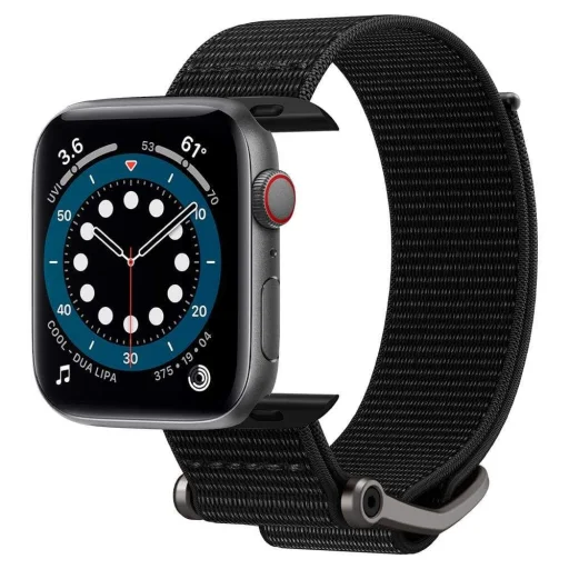Apple Watch 4/5/6/7/8/SE/Ultra (42/44/45/49mm) Spigen Durapro Flex remienok čierny - 6