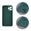 iPhone 13 Pro Max Szilikon tok hátlapi gyűrűvel forest green thumbnail