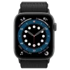 Apple Watch 4/5/6/7/8/9/10/11/SE/Ultra (42/44/45/49mm) Spigen Thin Fit Lite óraszíj fekete - 5