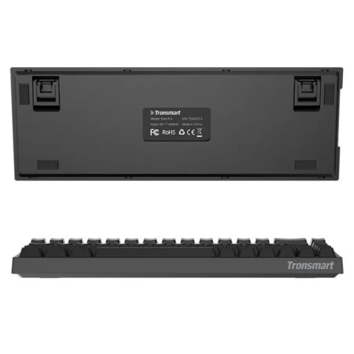 Tronsmart Elite RGB gamer vezeték nélküli mechanikai billentyűzet LED háttérvilágítással fekete EN - 1