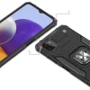 Samsung Galaxy A22 4G Wozinsky Ring Armor Case Kickstand telefontok ezüst - 3