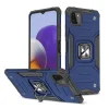 Samsung Galaxy A22 4G Wozinsky Ring Armor Case Kickstand telefontok kék thumbnail