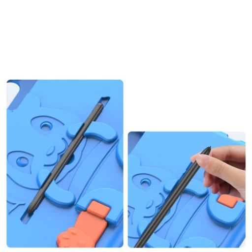 Samsung Galaxy Tab S6 Lite Dux Ducis Panda Szilikon tok gyerekeknek kék - 9