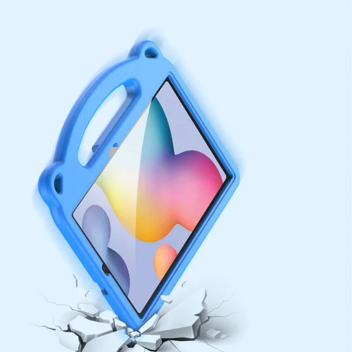 Samsung Galaxy Tab S6 Lite Dux Ducis Panda Szilikon tok gyerekeknek kék - 11